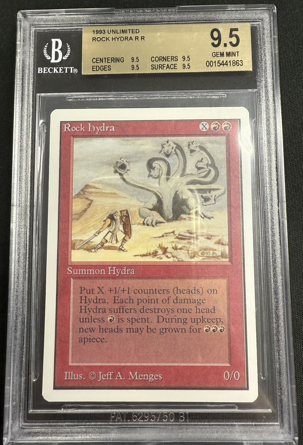 【ENG】■鑑定済み■《Rock Hydra》[2ED]