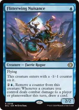 【ENG】《閃翼の嫌がらせ屋/Flitterwing Nuisance》[ECL]