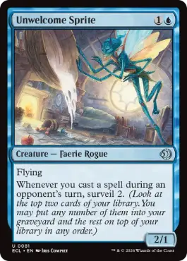 【ENG】《招かれざるスプライト/Unwelcome Sprite》[ECL]