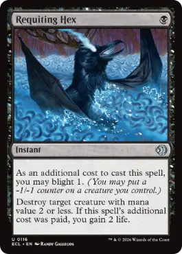 【ENG】《報いの呪詛/Requiting Hex》[ECL]