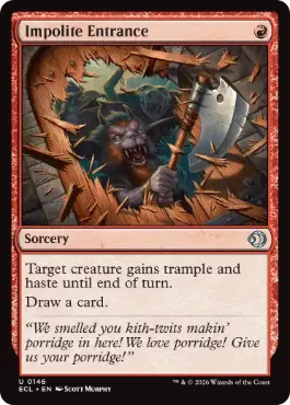 【ENG】《無礼な突入/Impolite Entrance》[ECL]