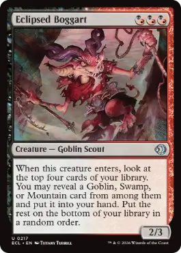 【ENG】《蝕甚化したボガート/Eclipsed Boggart》[ECL]