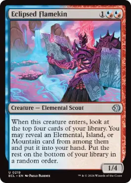【ENG】《蝕甚化した炎族/Eclipsed Flamekin》[ECL]