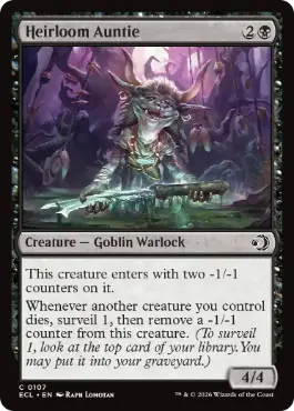 【ENG】【Foil】《先祖伝来の婆/Heirloom Auntie》[ECL]
