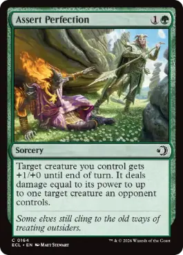 【ENG】【Foil】《完全の確立/Assert Perfection》[ECL]