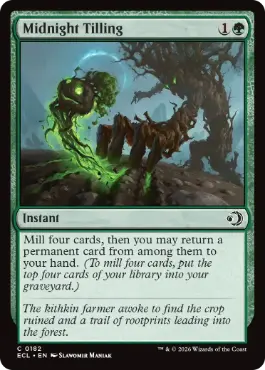 【ENG】【Foil】《真夜中の耕作/Midnight Tilling》[ECL]