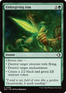 【ENG】【Foil】《容赦なき狙い/Unforgiving Aim》[ECL]