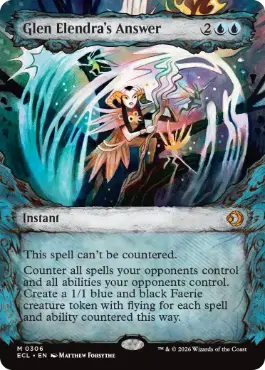 【ENG】【Foil】■ショーケース■《エレンドラ谷の応答/Glen Elendra's Answer》[ECL]