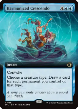 【ENG】【Foil】■拡張アート■《調和した大合唱/Harmonized Crescendo》[ECL]
