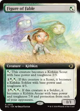 【ENG】【Foil】■拡張アート■《寓話の大立者/Figure of Fable》[ECL]