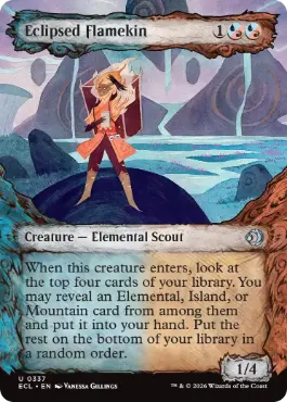 【ENG】■ショーケース■《蝕甚化した炎族/Eclipsed Flamekin》[ECL]