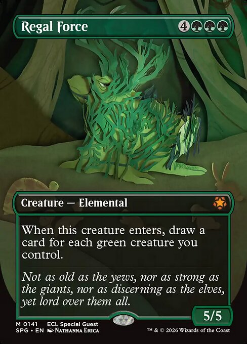 【ENG】■ボーダーレス■《威厳の魔力/Regal Force》[SPG]