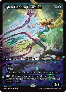【ENG】【Foil】■ショーケース■《エレンドラ谷の守護者/Glen Elendra Guardian》(383)[ECL]