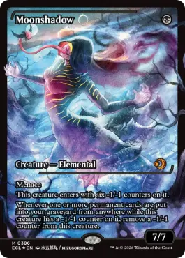 【ENG】【Foil】■ショーケース■《月影/Moonshadow》(386)[ECL]