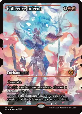 【ENG】【Foil】■ショーケース■《集団業火/Collective Inferno》[ECL]