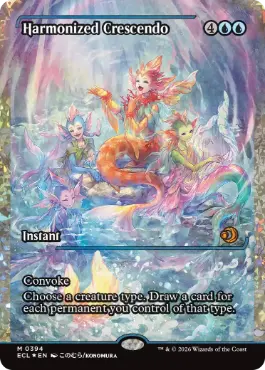 【ENG】【Foil】■フラクチャー■《調和した大合唱/Harmonized Crescendo》[ECL]