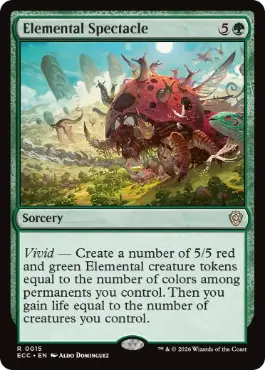 【ENG】《精霊の絶景/Elemental Spectacle》[ECC]