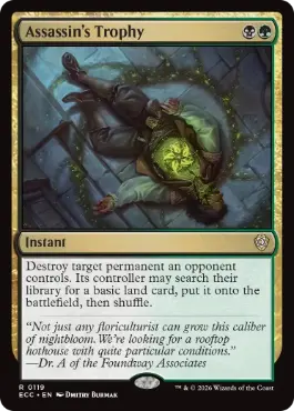 【ENG】《暗殺者の戦利品/Assassin's Trophy》[ECC]
