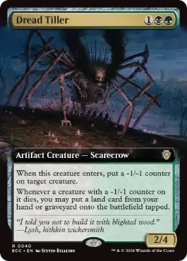 【ENG】■拡張アート■《戦慄の耕し手/Dread Tiller》[ECC]