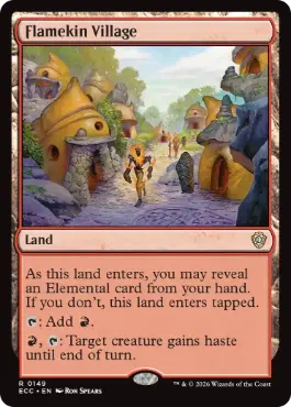 【ENG】《炎族の村/Flamekin Village》[ECC]