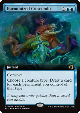 【ENG】【Foil】■拡張アート■《調和した大合唱/Harmonized Crescendo》[BOXプロモ]