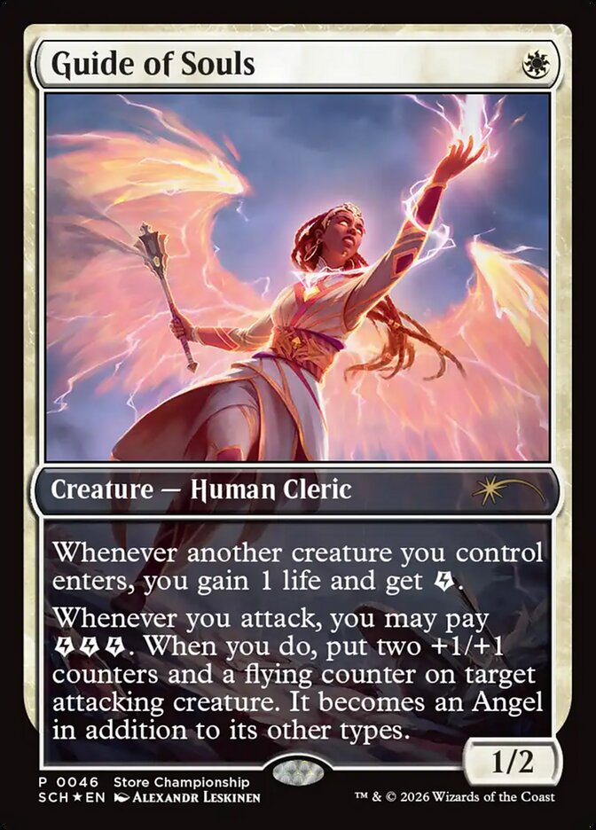 【ENG】【Foil】《魂の導き手/Guide of Souls》[ストアチャンピオンシップ]