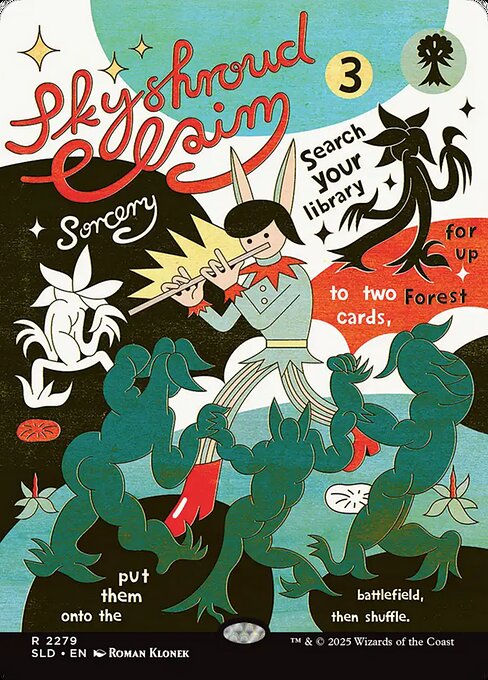 【ENG】■ボーダーレス■《スカイシュラウドの要求/Skyshroud Claim》[Secret Lair]