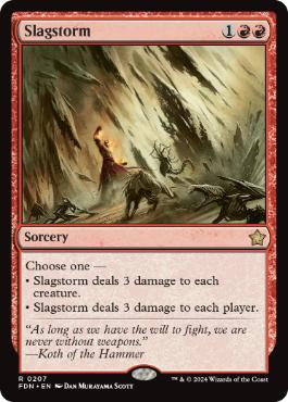 【ENG】《金屑の嵐/Slagstorm》[FDN]