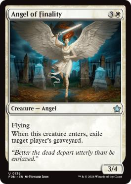 【ENG】《決断の天使/Angel of Finality》[FDN]