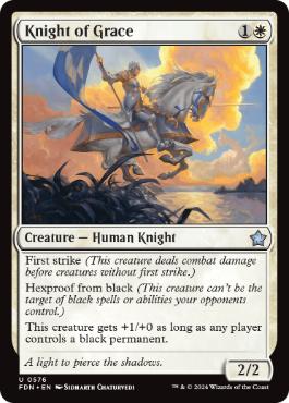 【ENG】《善意の騎士/Knight of Grace》[FDN]