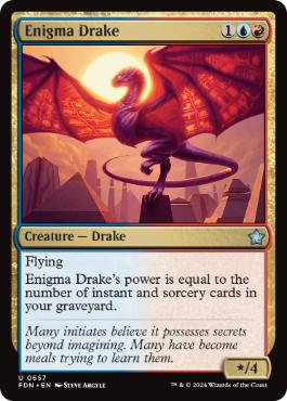 【ENG】《奇怪なドレイク/Enigma Drake》[FDN]