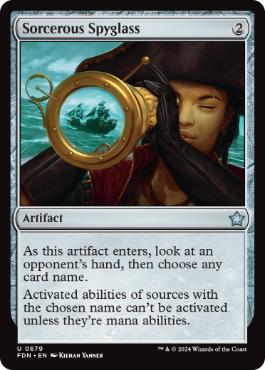 【ENG】《魔術遠眼鏡/Sorcerous Spyglass》[FDN]