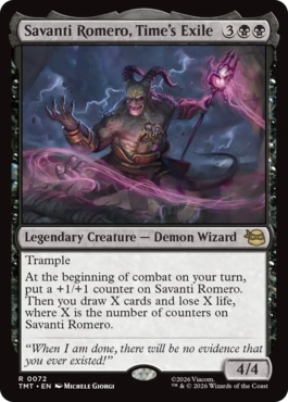 【ENG】《時の牢獄を破りし者、サヴァンティ・ロメロ/Savanti Romero, Time's Exile》[TMT]