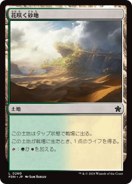 【JPN】《花咲く砂地/Blossoming Sands》[FDN]