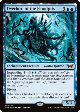 【ENG】【Foil】《フラッドピットの大主/Overlord of the Floodpits》[DSK]