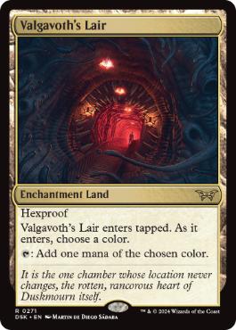 【ENG】【Foil】《ヴァルガヴォスの棲み処/Valgavoth's Lair》[DSK]