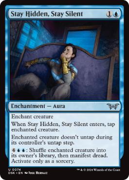 【ENG】【Foil】《静かに、隠れて/Stay Hidden, Stay Silent》[DSK]