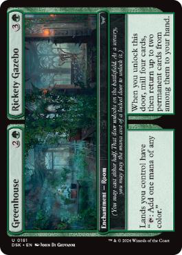 【ENG】【Foil】《温室+がたつく展望台/Greenhouse+Rickety Gazebo》[DSK]
