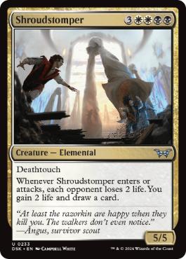 【ENG】【Foil】《帷大足/Shroudstomper》[DSK]