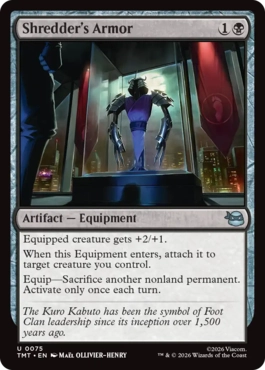 【ENG】《シュレッダーの甲冑/Shredder's Armor》[TMT]