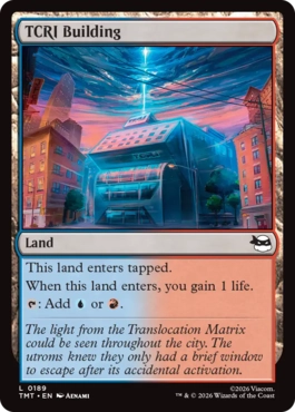 【ENG】《TCRIビル/TCRI Building》[TMT]