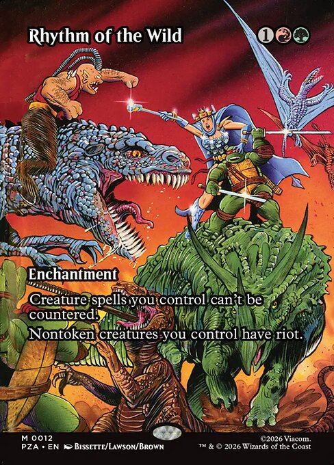 【ENG】■ボーダーレス■《野生の律動/Rhythm of the Wild》[PZA]