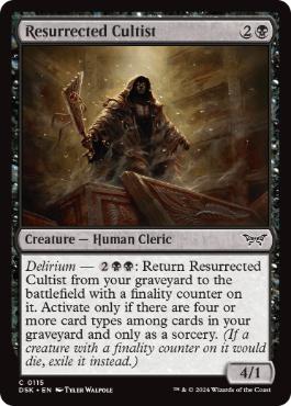 【ENG】《復活した崇拝者/Resurrected Cultist》[DSK]