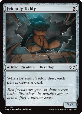 【ENG】【Foil】《友好的なテディベア/Friendly Teddy》[DSK]