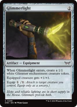 【ENG】【Foil】《光霊灯/Glimmerlight》[DSK]