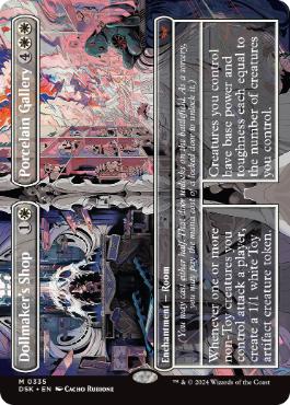 【ENG】【Foil】■ボーダーレス■《人形作家の店+陶磁器ギャラリー/Dollmaker's Shop+Porcelain Gallery》[DSK]