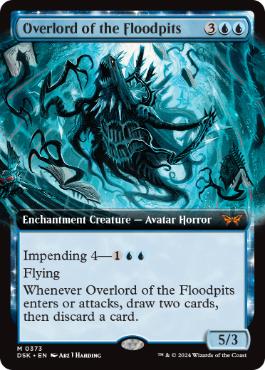 【ENG】■拡張アート■《フラッドピットの大主/Overlord of the Floodpits》[DSK]