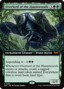 【ENG】■拡張アート■《ホーントウッドの大主/Overlord of the Hauntwoods》[DSK]