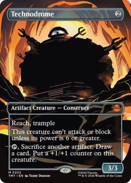 【ENG】【Foil】■ボーダーレス■《テクノドローム/Technodrome》[TMT]