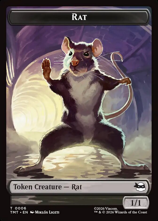 【ENG】《ネズミトークン/Rat token》[TMT]